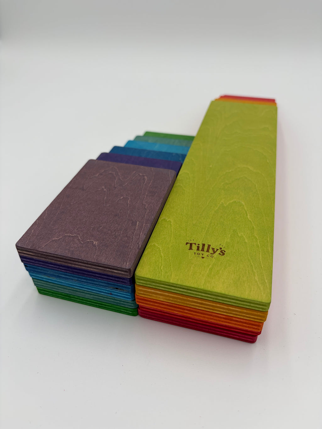 Rainbow 11 Piece Building Strip