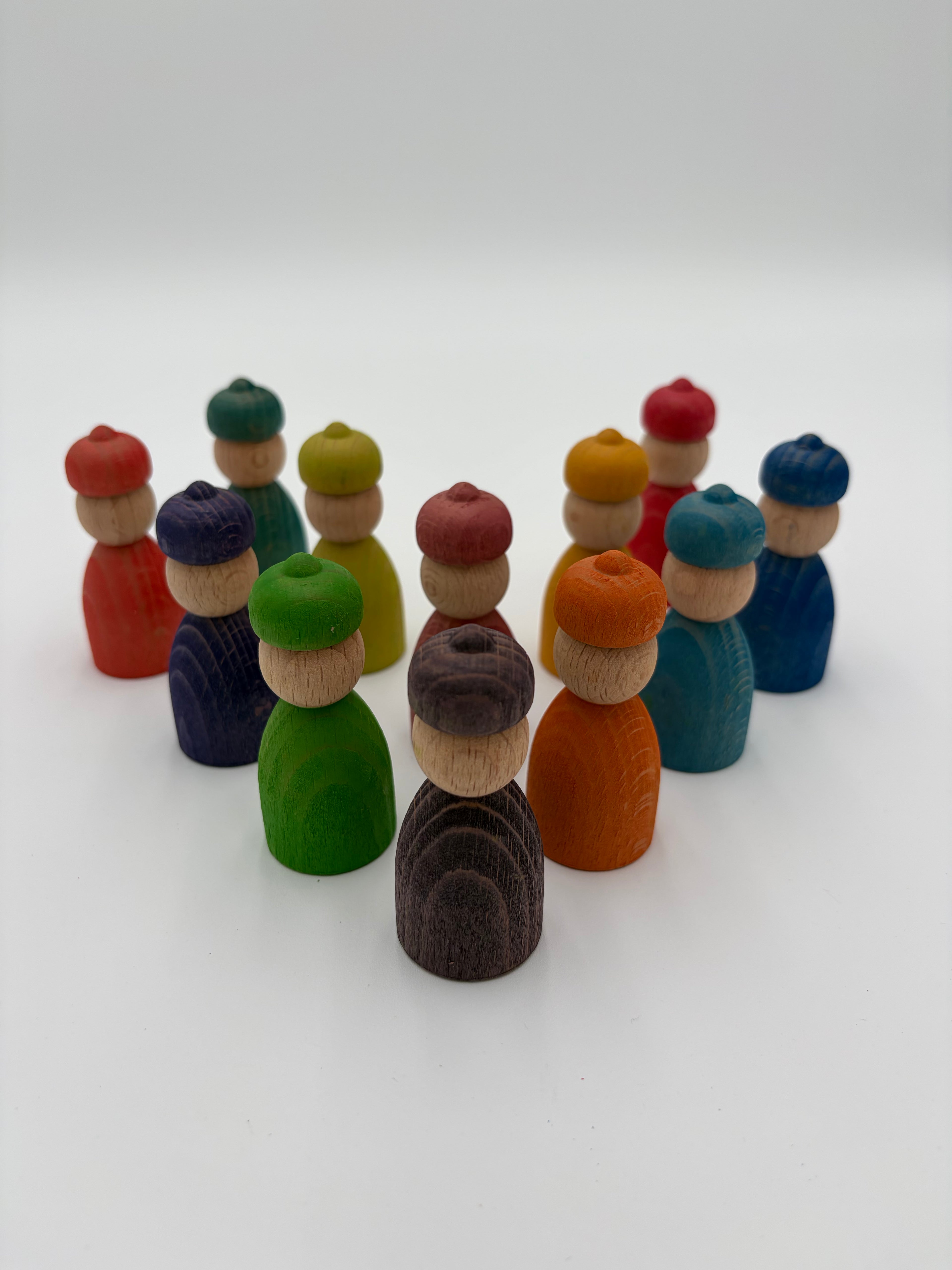 Rainbow People - Set of 12