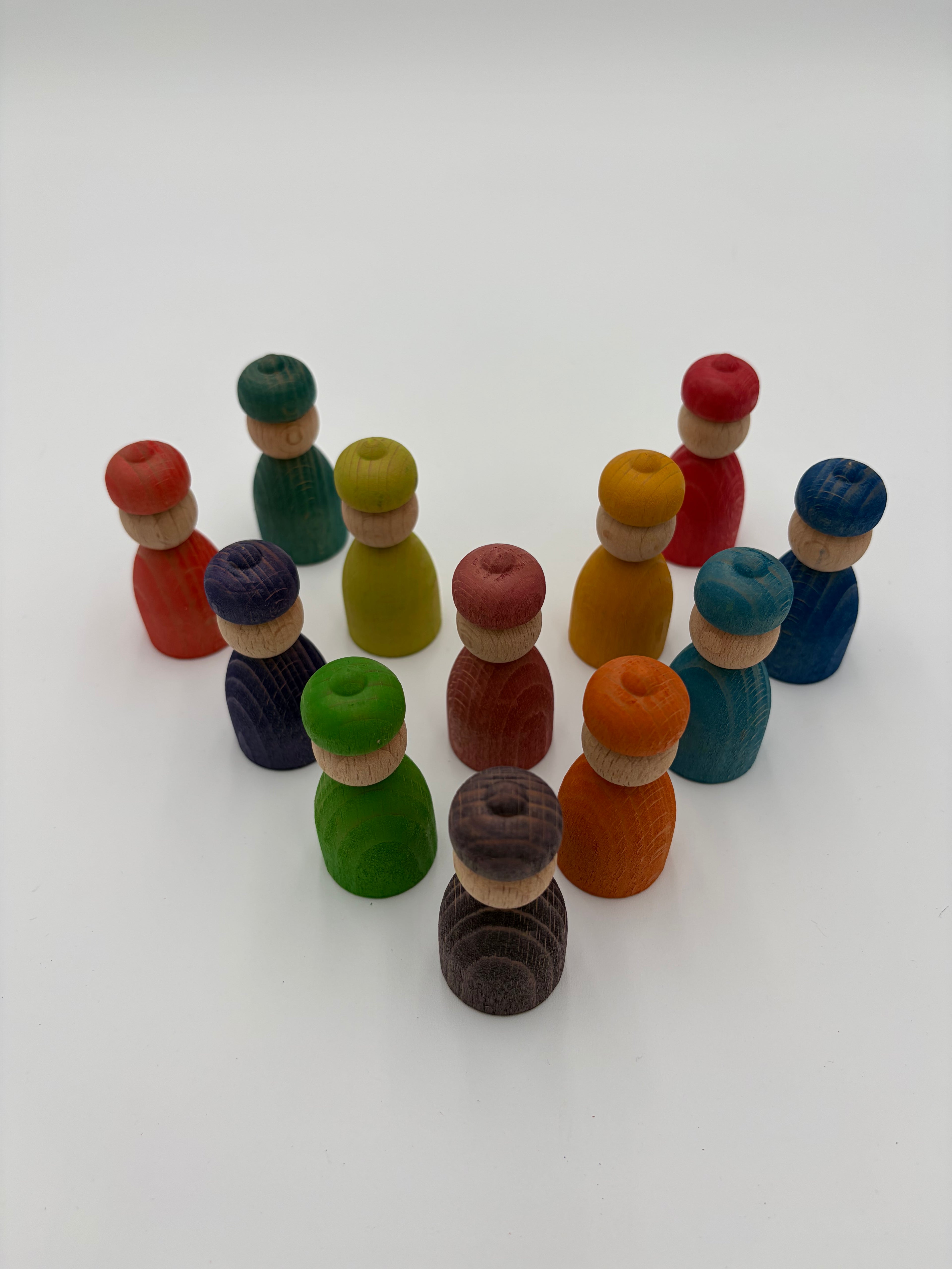 Rainbow People - Set of 12
