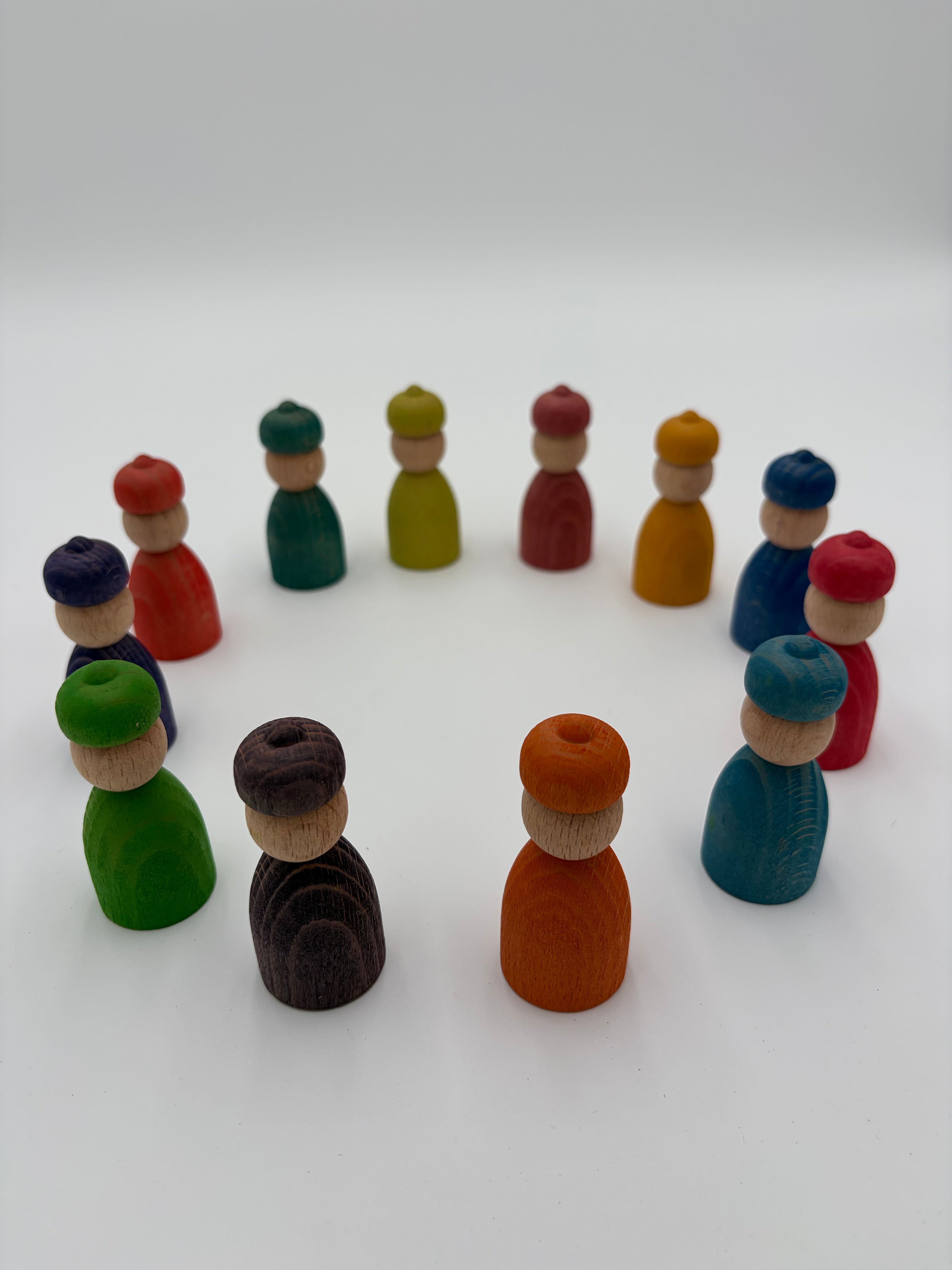 Rainbow People - Set of 12