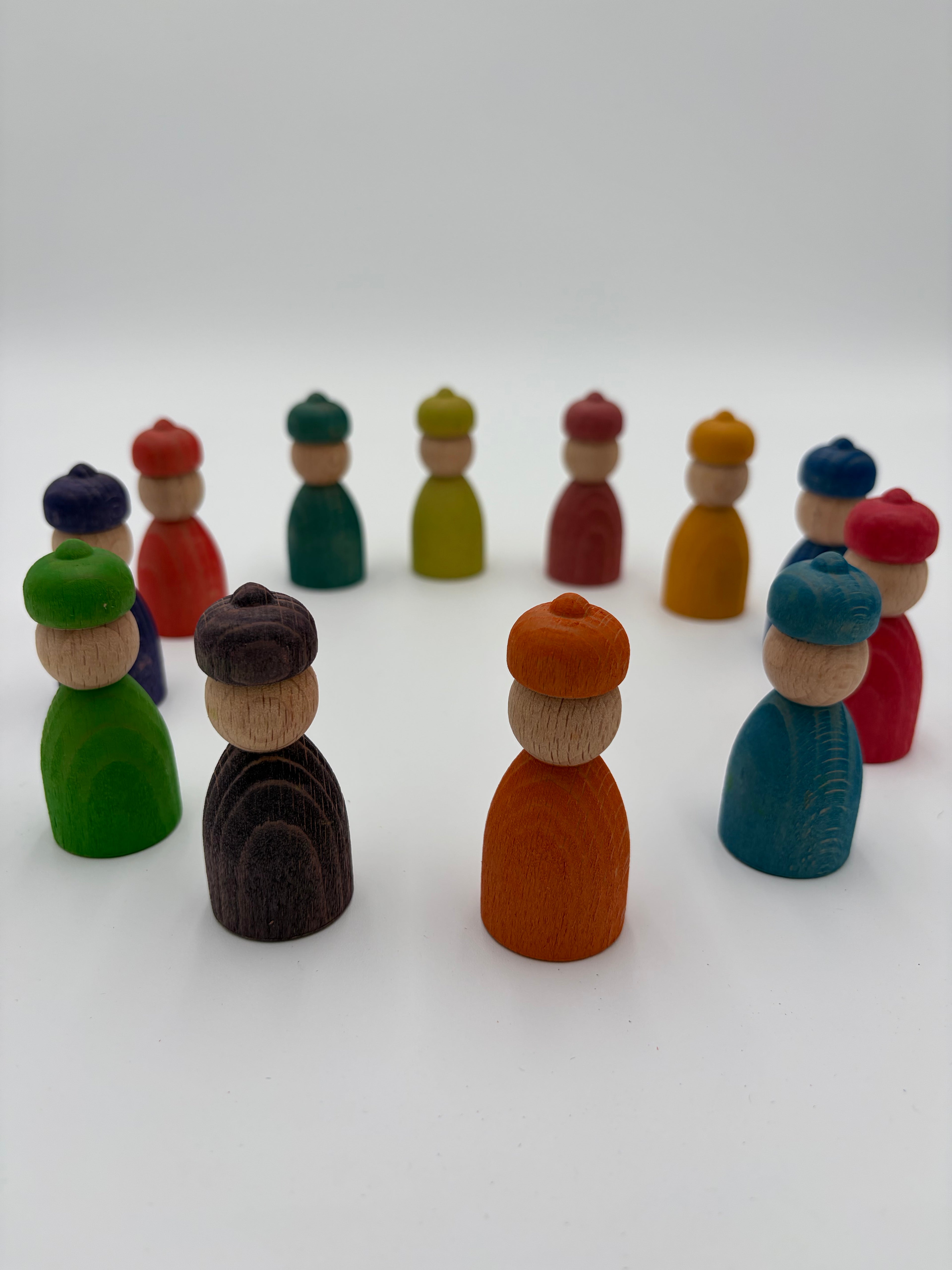 Rainbow People - Set of 12