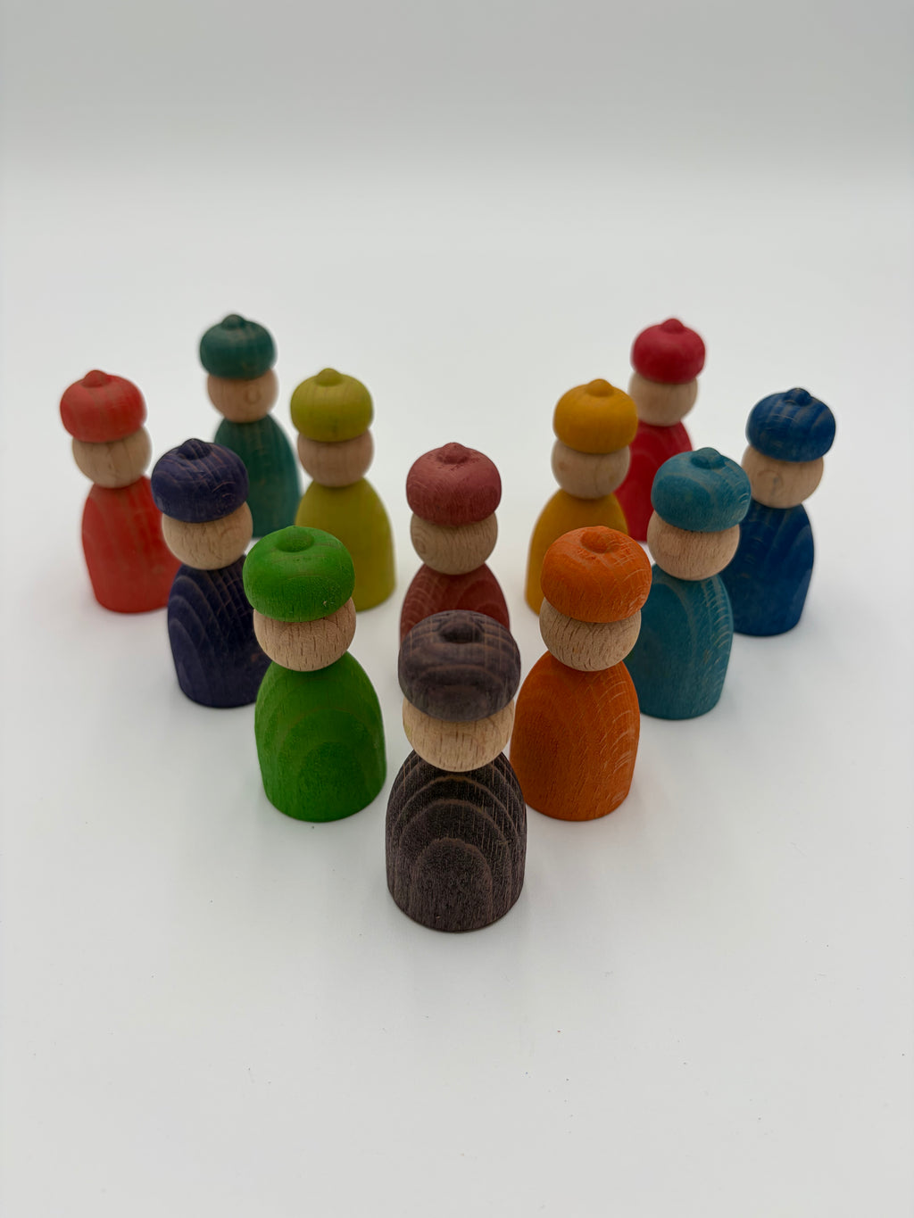 Rainbow People - Set of 12