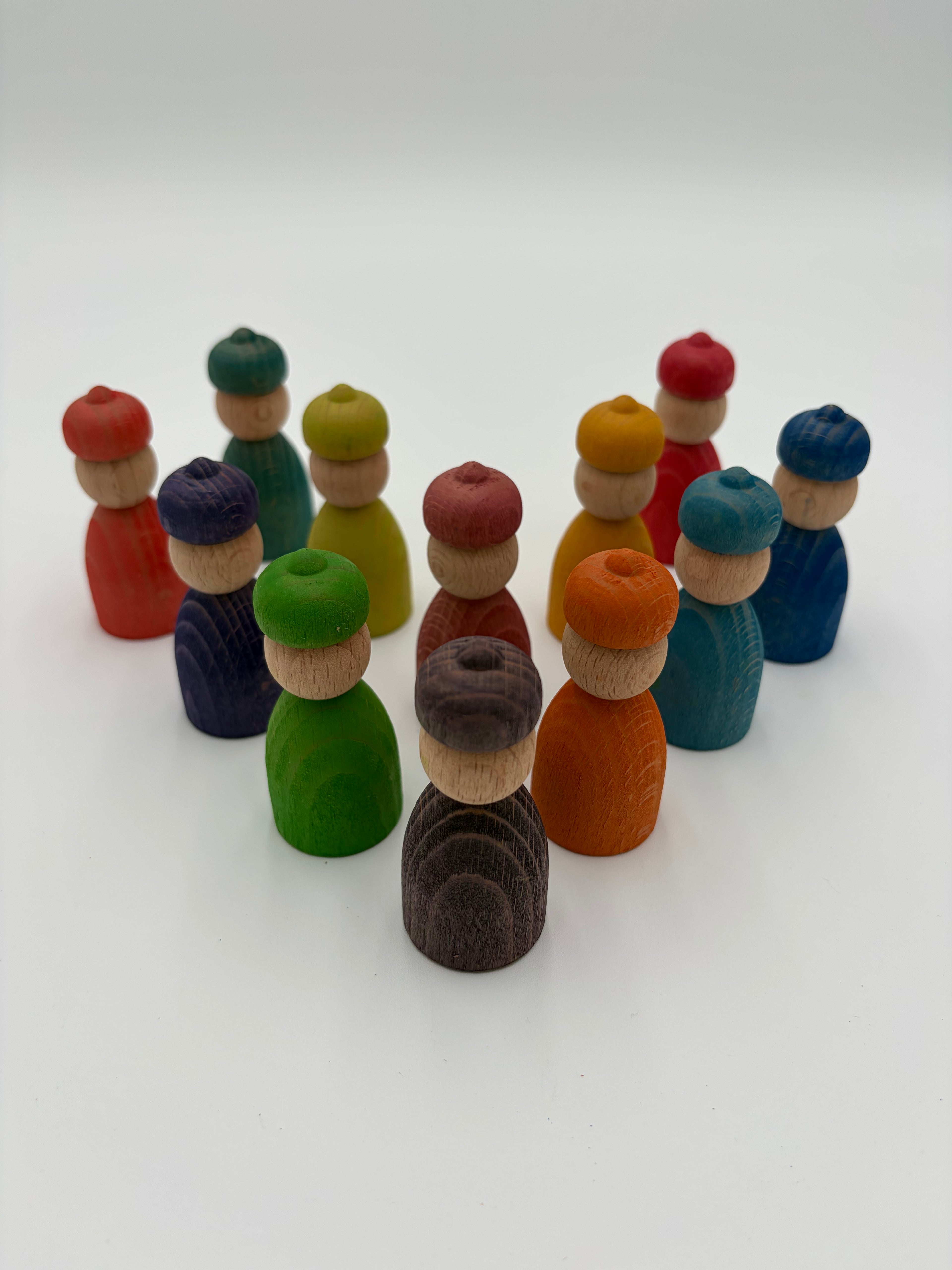 Rainbow People - Set of 12