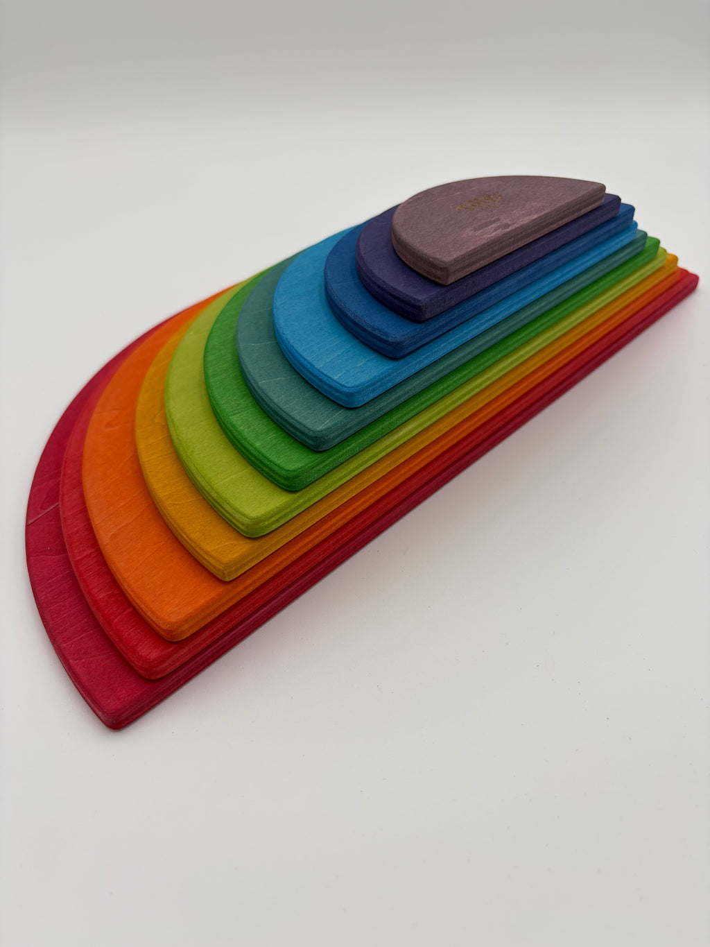 Rainbow 11 Piece Semicircle Stacker