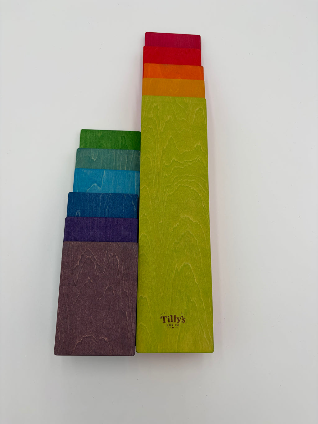Rainbow 11 Piece Building Strip
